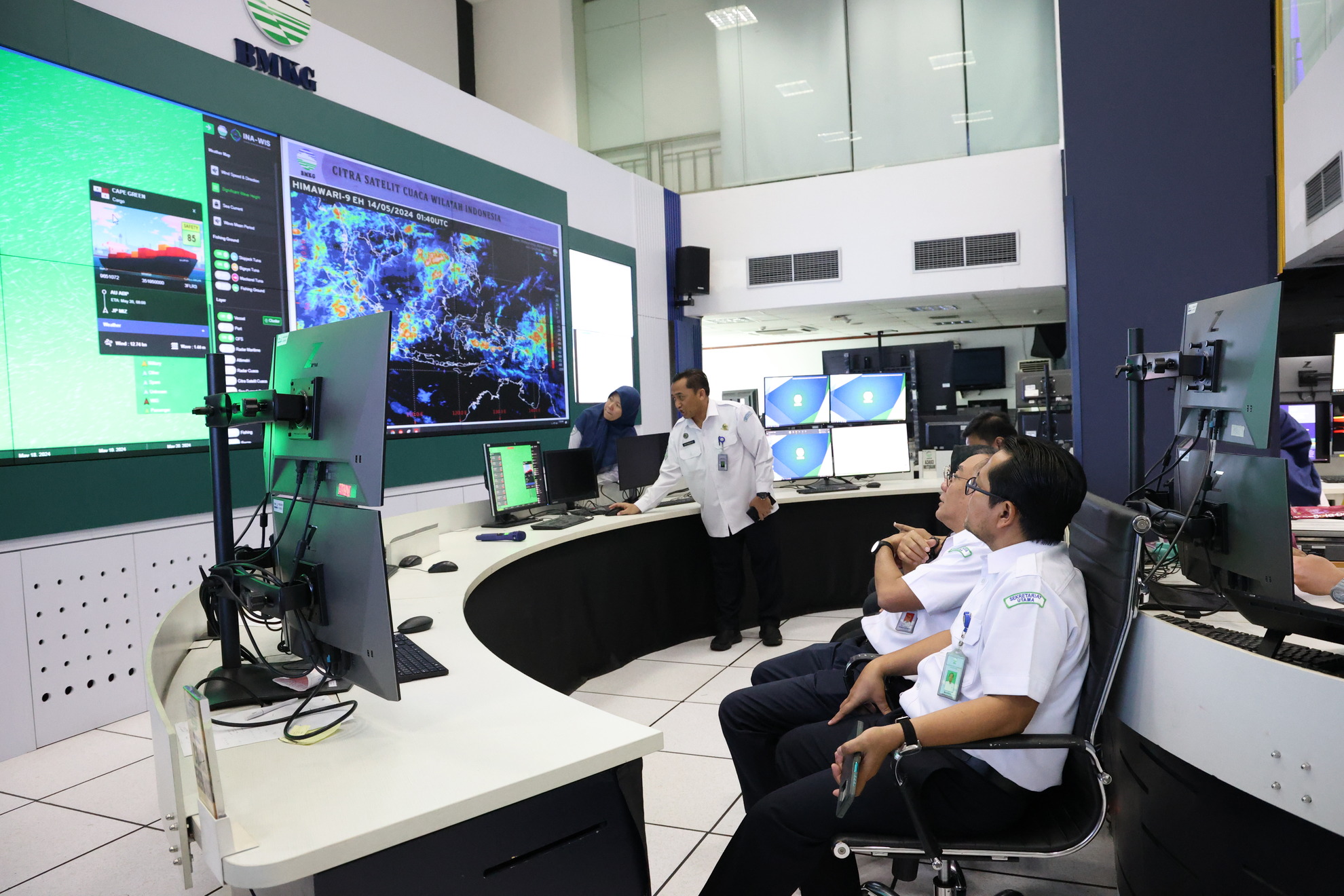 Suasana kantor BMKG. Foto: Istimewa