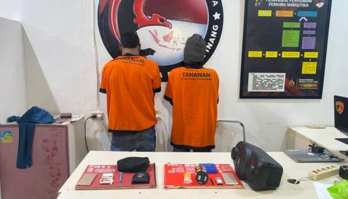 Dua Buruh Harian Diciduk Polisi Gegara Sabu