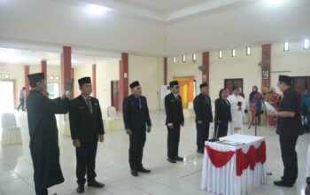 Pelantikan Kepala OPD Bangka Barat. Foto: Istimewa.