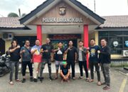 Polsek Jebus Tangkap Pelaku Penusukan Pemuda yang Kabur ke Muara Enim