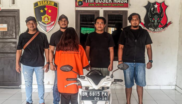 Perempuan Muda Sikat Motor yang Terparkir di Sekolah, Polisi Minta Masyarakat Waspada