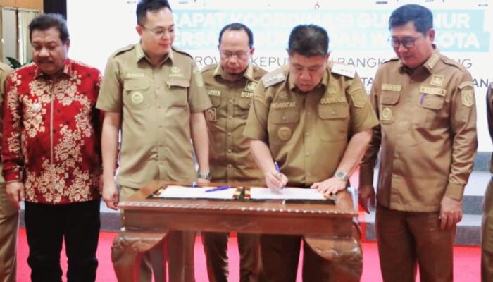 Hidayat Arsani Pimpin Rakor 2026, Sinergi Daerah untuk Percepatan Pembangunan Babel