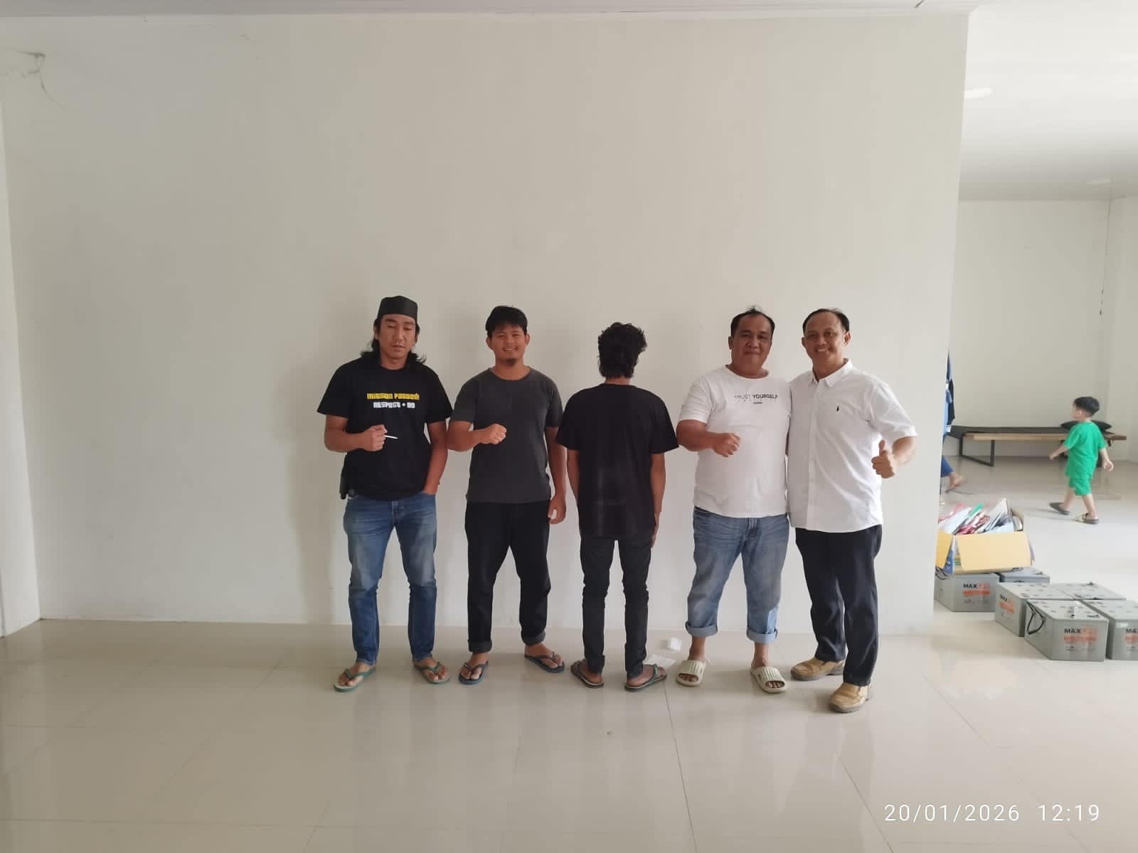 1 tersangka pencurian kantor Karantina Menyerahkan diri. Foto: Istimewa.