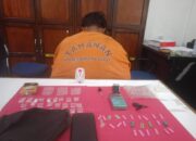 Tersangka berinisial T diamankan polisi. Foto: Istimewa.