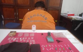 Tersangka berinisial T diamankan polisi. Foto: Istimewa.