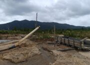 Tambang ilegal yang ditemukan petugas di Menumbing. Foto: Istimewa.