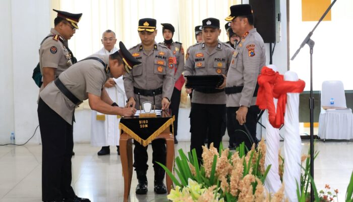 9 Pejabat Utama Polda Bangka Belitung Berganti