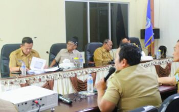 Rapat koordinasi pembentukan satgas Tahura Menumbing. Foto: Istimewa.