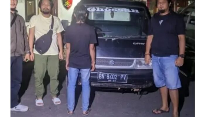 Pegawai Depot Air Dibekuk Polisi Gegara Gadaikan Mobil Operasional