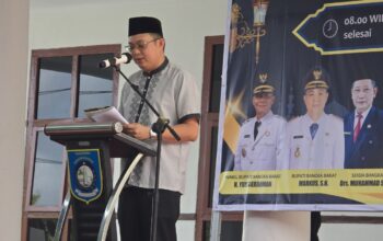 Bupati Bangka Barat, Markus. Foto: Rizki Ramadhani.