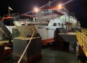 Kapal Munic bersandar di Pelabuhan. Foto: Istimewa/BPTD Kelas III Babel.
