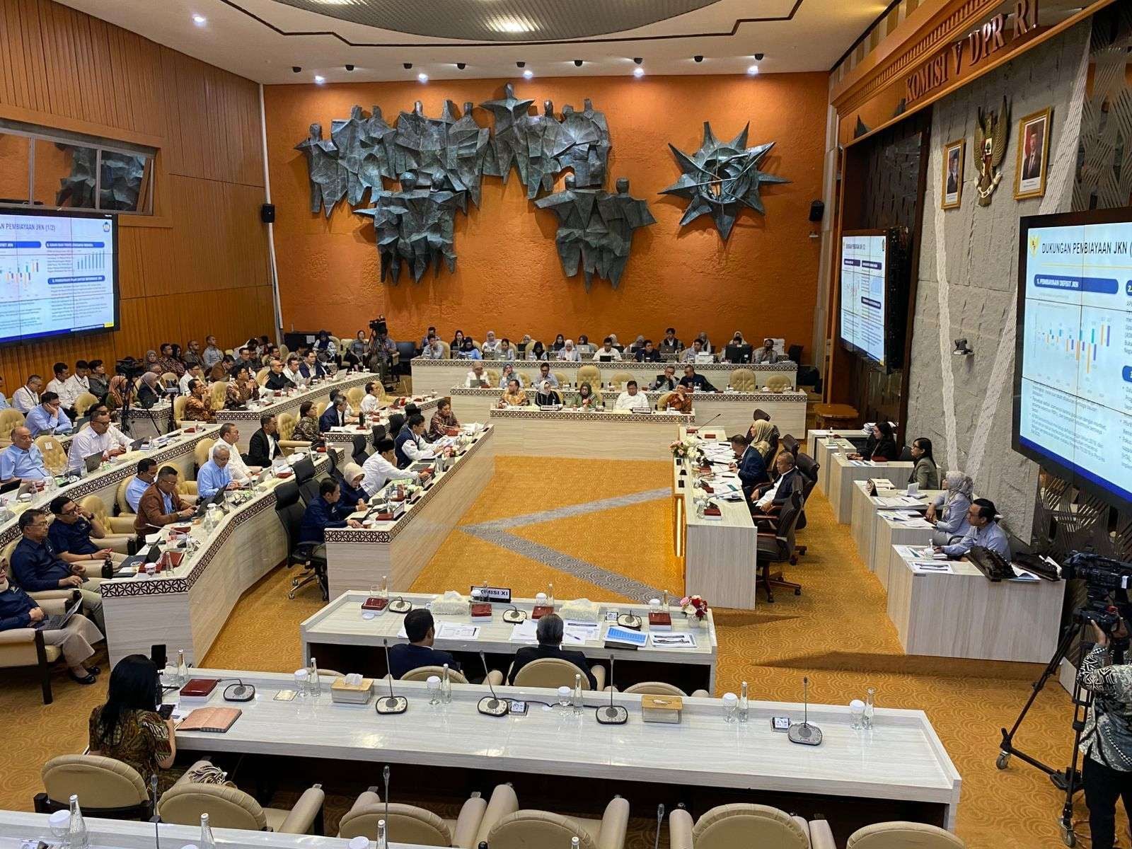 Rapat BPS dan pemerintah pusat. Foto: Istimewa.