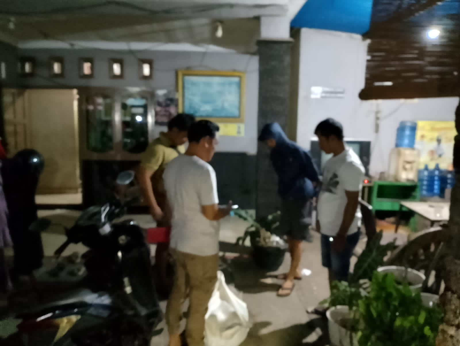 Tim Macan Putih Polres Babar menangkap pelaku pencurian kabel. Foto: Istimewa.