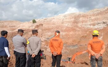 Pengecekan tambang timah Pondi. Foto: Istimewa.