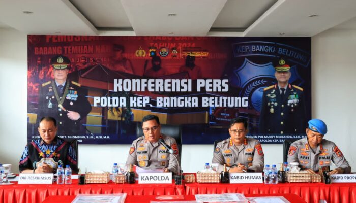 Polda Babel Tetapkan 3 Tersangka Insiden Tambang Timah Pondi 