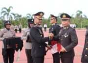 94 Personel Polres Babar Terima Satya Lencana dari Presiden Prabowo