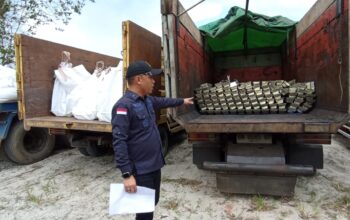 Kejati Babel sita aset timah PT. Rajawali. Foto: Istimewa.