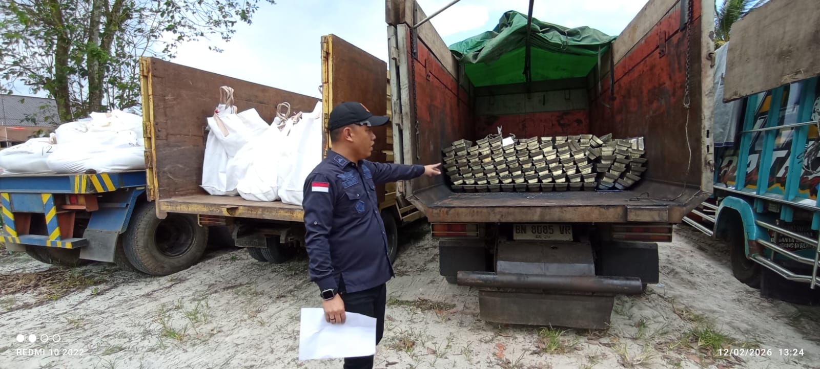 Kejati Babel sita aset timah PT. Rajawali. Foto: Istimewa.