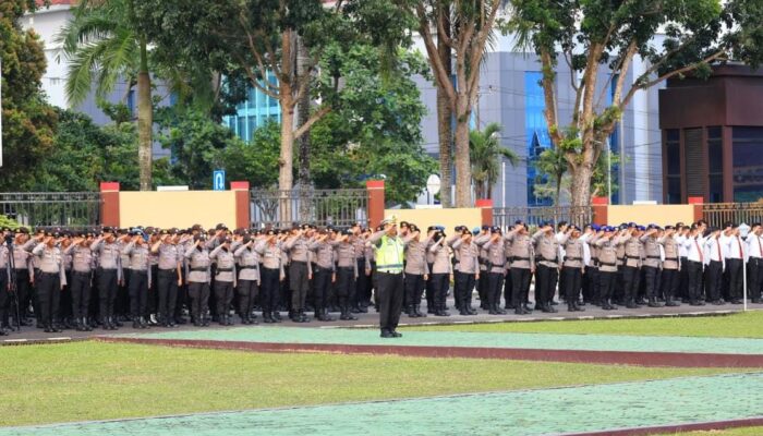 Polda Babel Siagakan Ratusan Personel saat Libur Panjang Imlek 2026