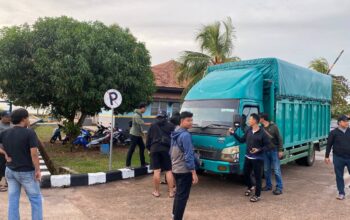 Pengedar sabu diamankan di Pelabuhan Tanjung Ru Belitung. Foto: Istimewa.