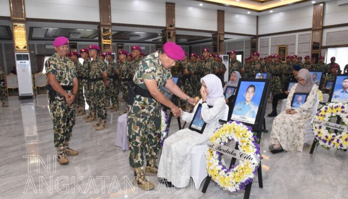 23 Prajurit Marinir Gugur Saat Latihan, TNI Anugerahkan Kenaikan Pangkat Luar Biasa