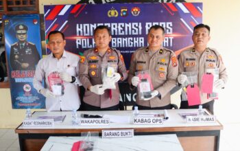 Polres Babar tangkap 7 pelaku narkoba. Foto: Istimewa.