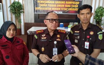 Kajari Bangka Barat, Ahmad Patoni. Foto: Rizki Ramadhani.