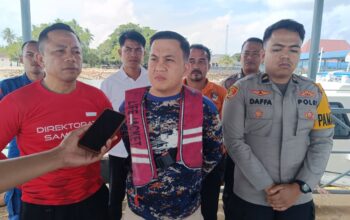 Kasat Polairud Polres Bangka Barat, Iptu Yudi Lasmono. Foto: Rizki Ramadhani.