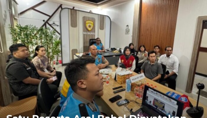 SIPSS Polri 2026: Satu Peserta Asal Babel Lolos Sidang Tingkat Pusat