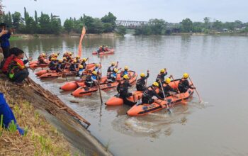 Lomba dayung HUT Basarnas. Foto: Istimewa.