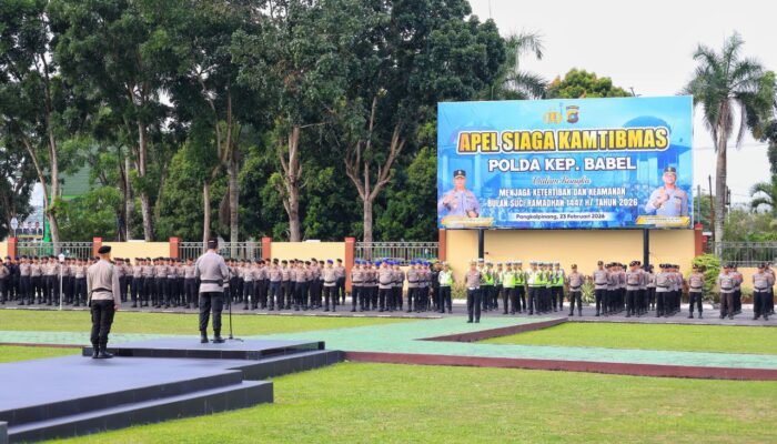 Kapolda Babel Minta Jajaran Tingkatkan Kamtibmas di Ramadan