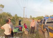 Polsek Simpang Teritip bubarkan aksi balap liar di Kundi. Foto: Istimewa.