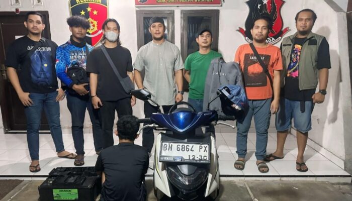 Operasi Pekat Menumbing: Polisi Tangkap Spesialis Pencuri Aki Motor