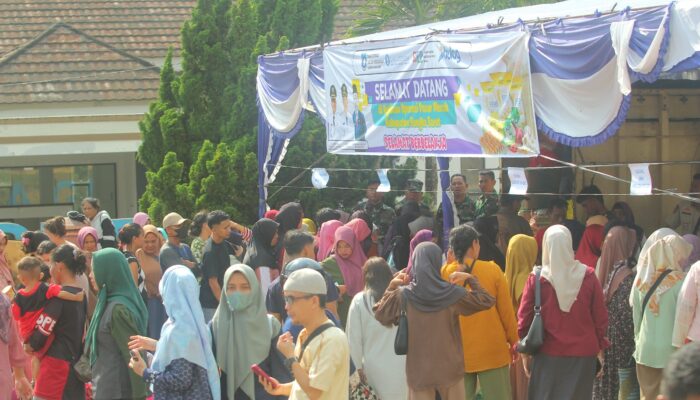 Bazar dan Operasi Pasar Murah Kodim 0431/Babar Diserbu Warga