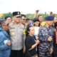 Kapolda babel pantau pos pengamanan di Pelabuhan Pangkal Balam. Foto: Istimewa.