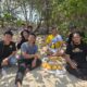 Polisi temukan 4 kilogram sabu di Pulau Ulat Bulu Belitung. Foto: Istimewa.