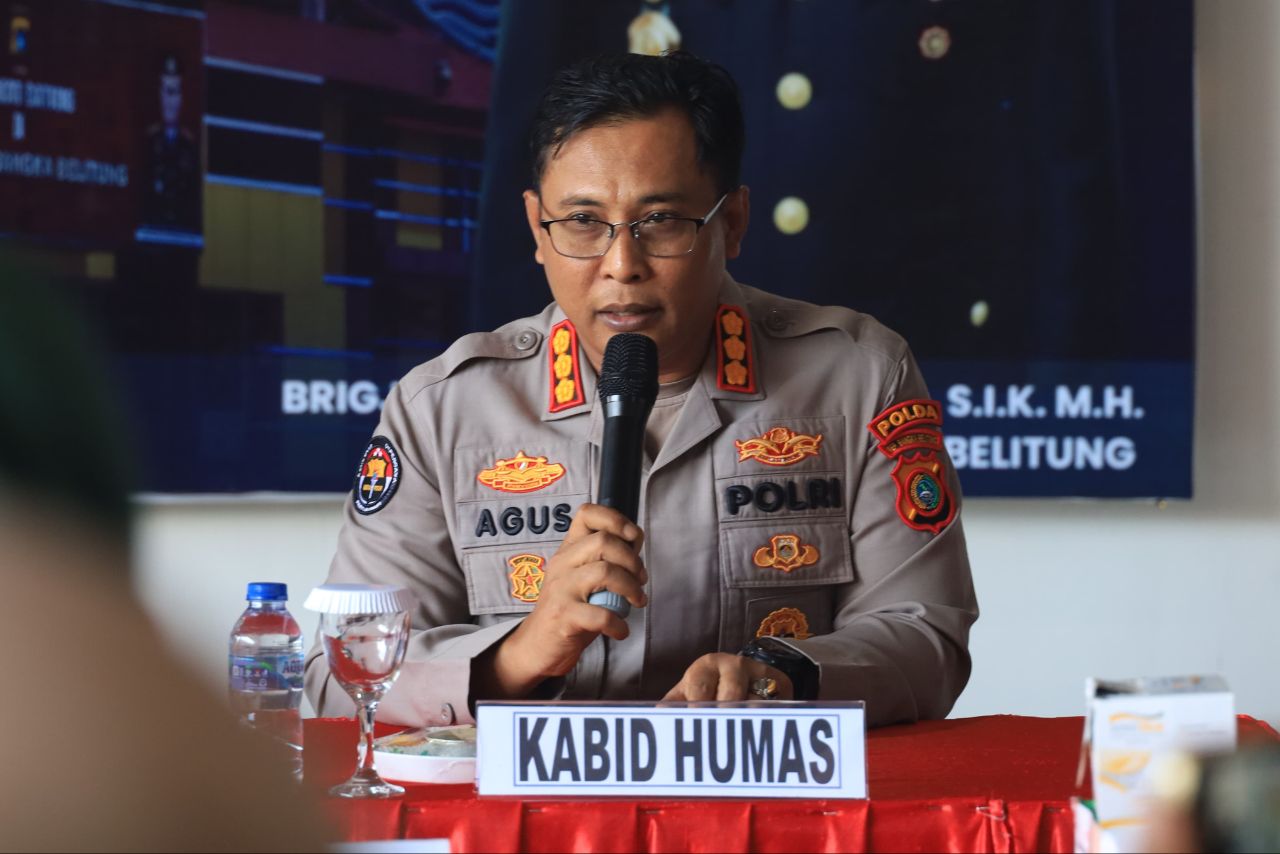 Kabid Humas Polda Bangka Belitung, Kombes Pol. Agus. Foto: Istimewa.