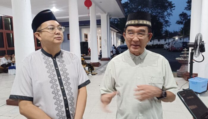 Rudianto Tjen Gelar Reses Sekaligus Bukber di Mentok