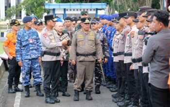 1.602 personel gabungan disiagakan untuk pengamanan idulfitri2026. Foto: Istimewa.