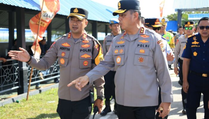 Cek Arus Mudik di Tanjung Kalian, Kapolda Babel Soroti Sistem Keberangkatan Kapal