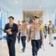 Kapolda babel pantau pos pengamanan di Bandara Depati Amir. Foto: Istimewa.