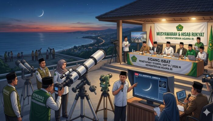 Jadwal dan Link Streaming Sidang Isbat Idulfitri 2026