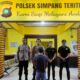 Polres babar bekuk pelaku pencurian sawit PT BPL. Foto: Istimewa.