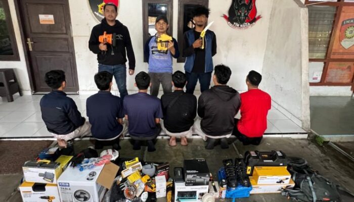 Polisi Bongkar Kasus Pencurian Karyawan di Pusat Perbelanjaan, 6 Orang Diamankan