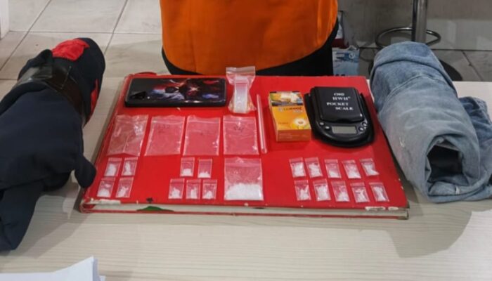 Pengedar Narkoba Dibekuk, Polisi Sita 20 Paket Sabu Siap Edar
