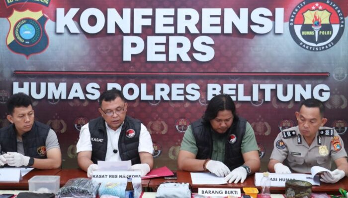 Polisi Sita Puluhan Gram Sabu dari Enam Tersangka, Diduga Dikendalikan dari Lapas 