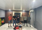 Salah satu tahanan kabur Polres Bangka diamankan Tim Macan Putih. Foto: Istimewa.