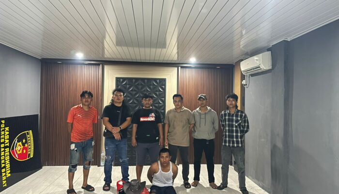 Tim Macan Putih Polres Babar Tangkap Tahanan Kabur 