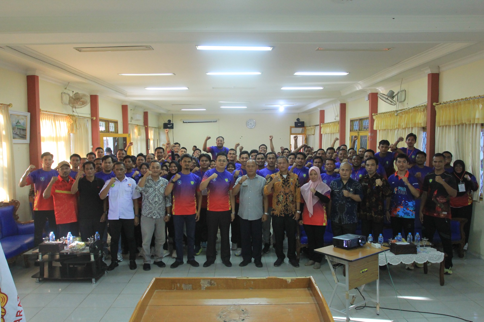 Pelatih pelatih dan juri tingkat dasar atletik Bangka Barat. Foto: Istimewa.