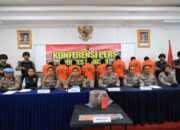 Polisi sudah tangkap semua tahanan Polres Bangka yang sempat kabur. Foto: Istimewa.